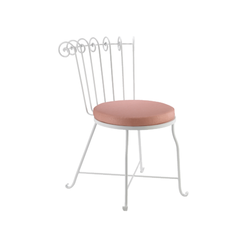 Marie-Laure / Chair - Pink - India Mahdavi