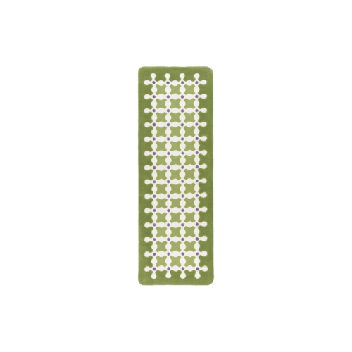 Criss Cross / Runner - GREEN - India Mahdavi
